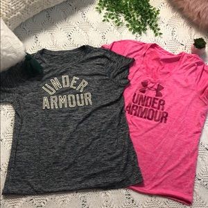 Bundle of under armour loose fit workout tops